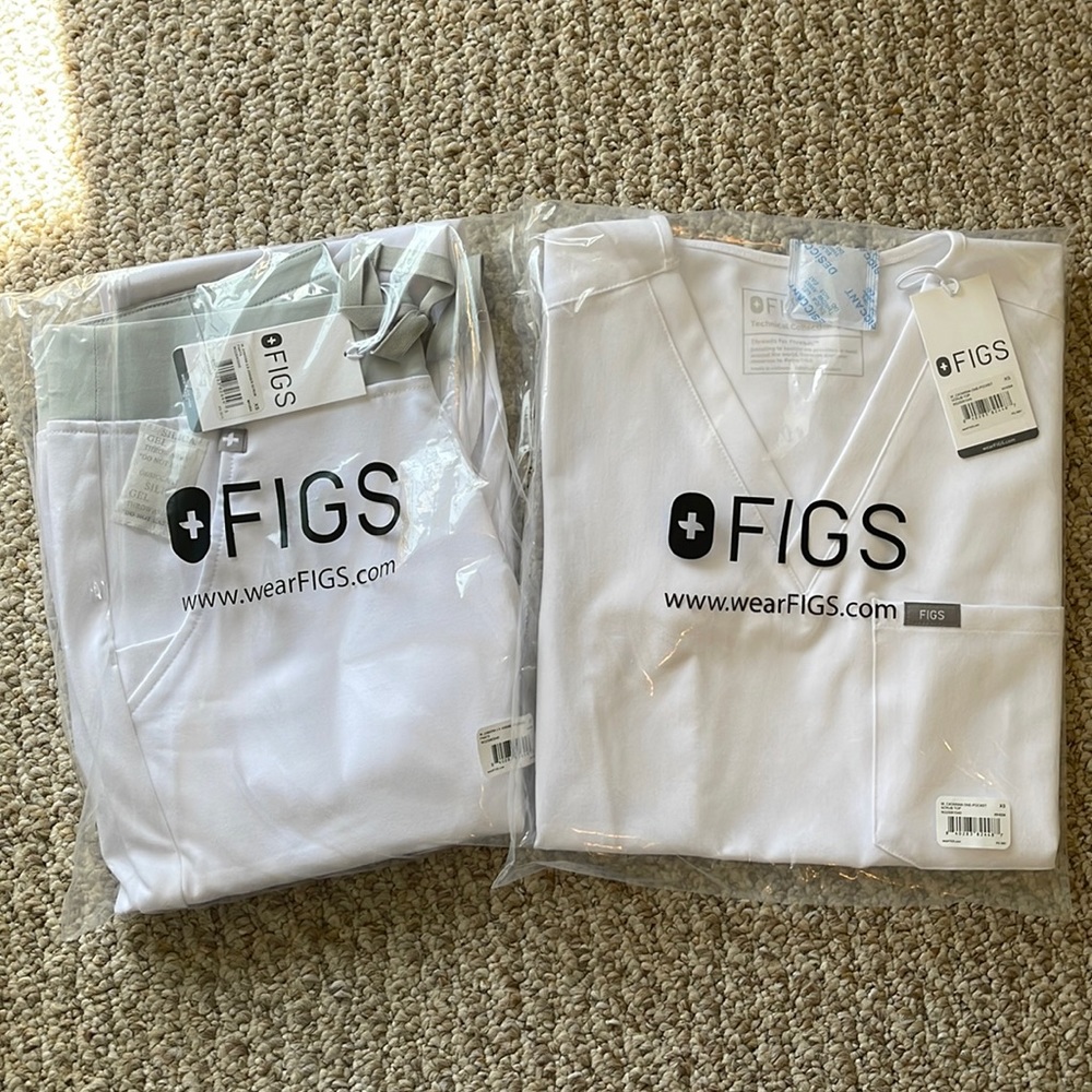 White Figs Scrubs
